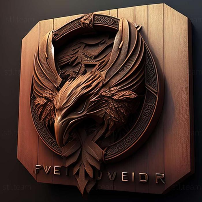 3D model EVE Online Rubicon game (STL)